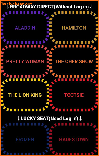 Broadway Lottery Quick Link screenshot