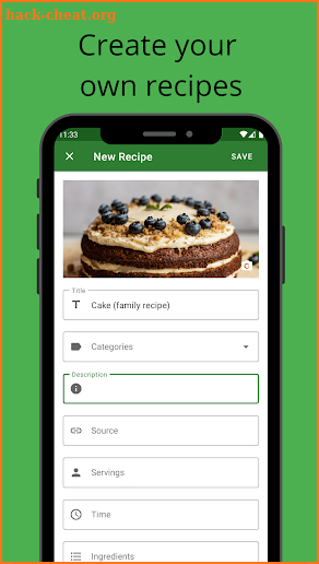 Broccoli: The Green Recipe App screenshot