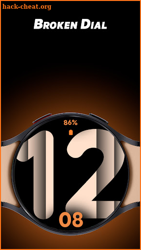 Broken Dial - Watch face screenshot