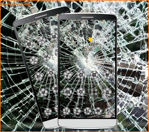 Broken Glass Business Theme screenshot