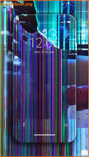 Broken Screen Wallpaper‏ screenshot