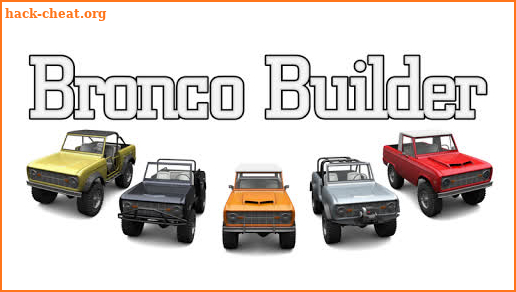 Bronco Builder screenshot