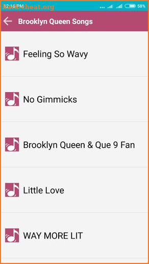 Brooklyn Queen All Songs screenshot