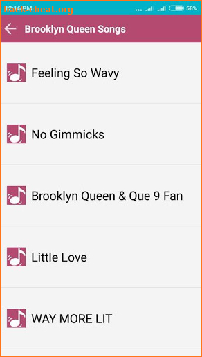 Brooklyn Queen Songs screenshot