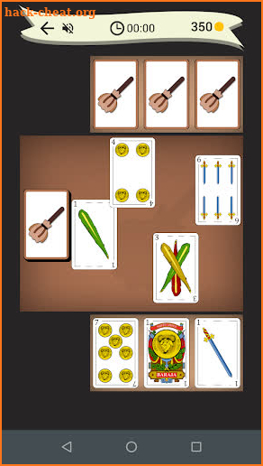 Broom: card game screenshot