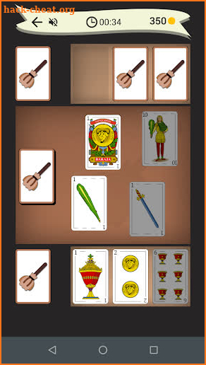 Broom: card game screenshot