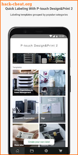 Brother P-touch Design&Print 2 screenshot