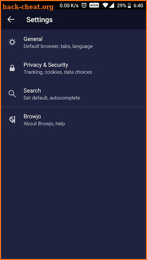 Browjo - The most secured web browser of the world screenshot
