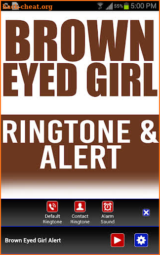 Brown Eyed Girl INTRO Ringtone screenshot