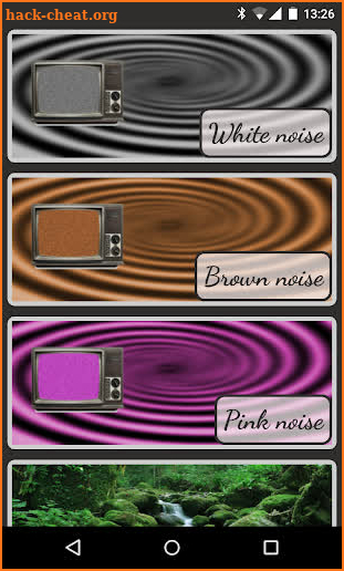 Brown Noise and Pink Noise screenshot