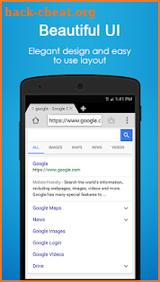 Browser 4G screenshot