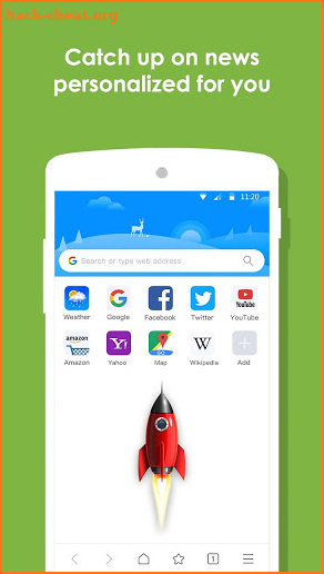 Browser Lite: 5G speed vpn proxy to UC Browser screenshot