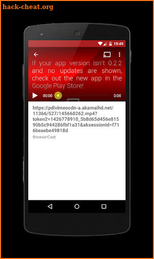 BrowserCast Video (ad-free) screenshot