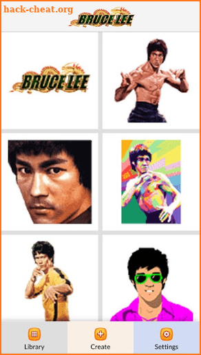 Bruce Lee Color by Number - Pixel Art Game screenshot