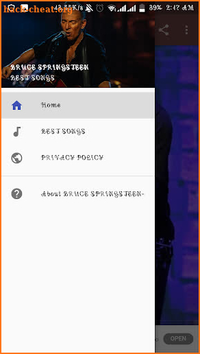 BRUCE SPRINGSTEEN-BEST SONGS screenshot