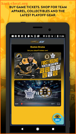 Bruins ICE screenshot