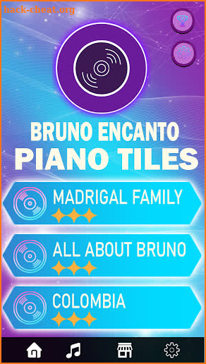 Bruno Encanto Piano Game screenshot