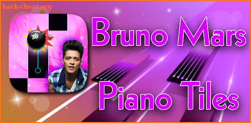 Bruno Mars all song Piano Tile screenshot