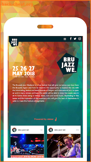 Brussels Jazz WE screenshot
