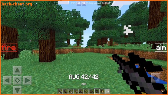 Brutal guns mod for the MCPE screenshot