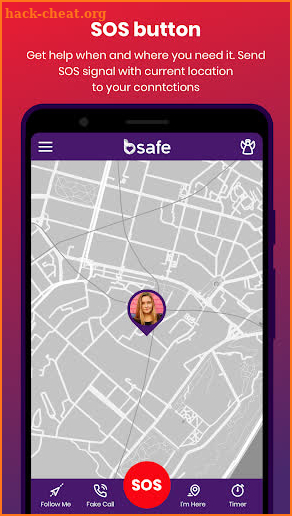 bSafe - Personal Safety App screenshot