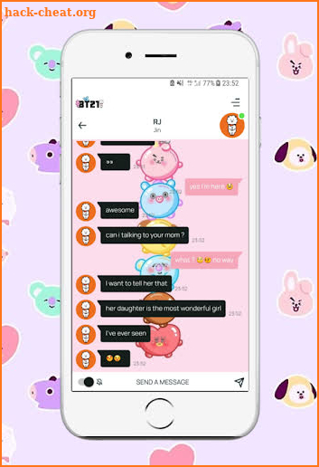 BT21 Chat Simulator screenshot