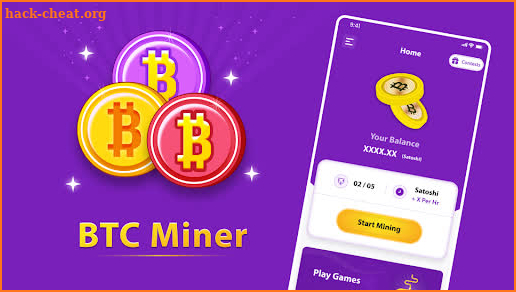 BTC Miner: Bitcoin Mining App screenshot