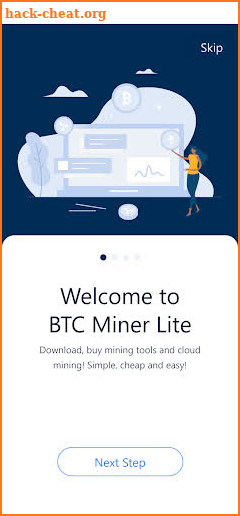 BTC Miner Lite screenshot