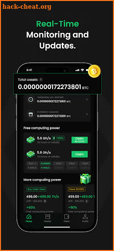 BTC Miner Pro: Cloud Mining screenshot