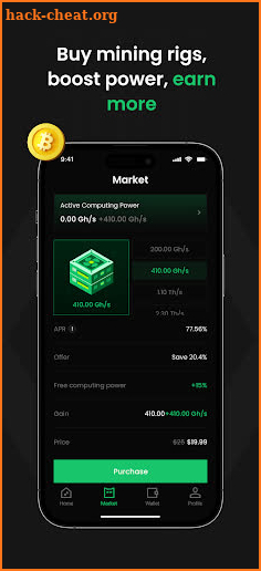 BTC Miner Pro: Cloud Mining screenshot