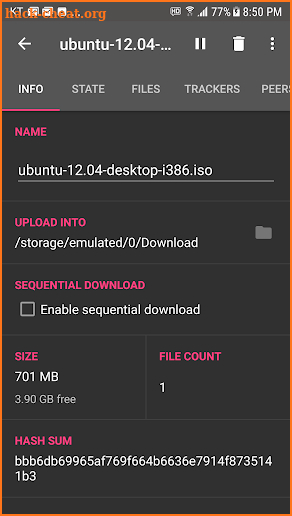bTorrent - Torrent Downloader screenshot