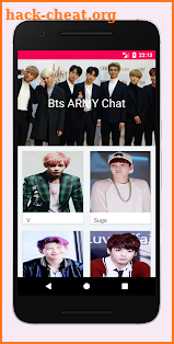 Bts ARMY Chat screenshot