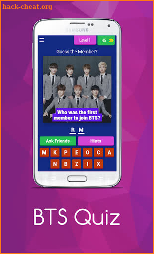 BTS Army Quiz screenshot