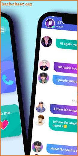 BTS Chat Room - bts army game screenshot