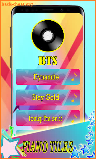 BTS - Dynamite 🎹 Piano game screenshot