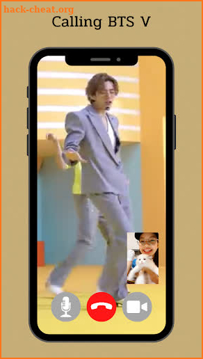 BTS Fake Video Call and Message Calling BTS Prank screenshot