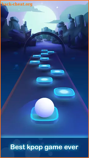 BTS Hop Ball: Dancing Ball Music Tiles Road 3D! screenshot