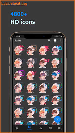 BTS Icon Pack -  MOTS: Persona Icons & Wallpapers screenshot