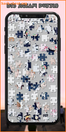 BTS Jigsaw Puzzle screenshot