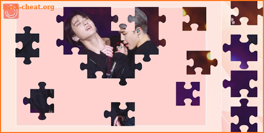 BTS jigsaw puzzle offline screenshot