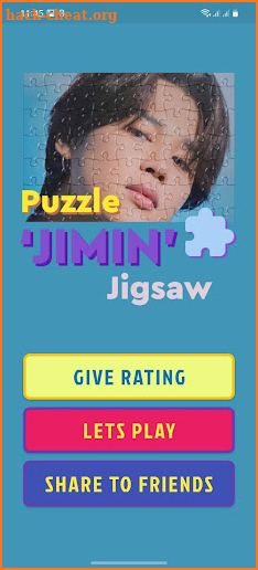 BTS Jimin Jigsaw Puzzle Game screenshot