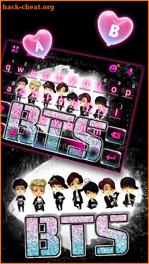 BTS Keyboard screenshot