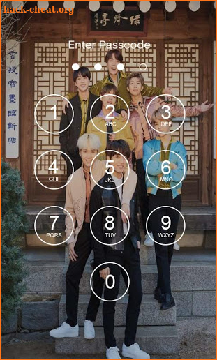 BTS Lock Screen screenshot