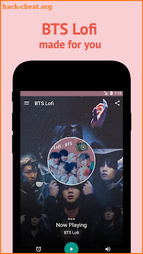 BTS Lofi Radio screenshot