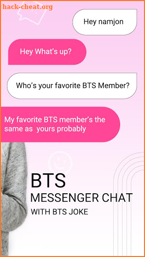 BTS Love Chat Simulator screenshot