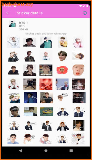 BTS Meme Sticker For WhatsApp screenshot