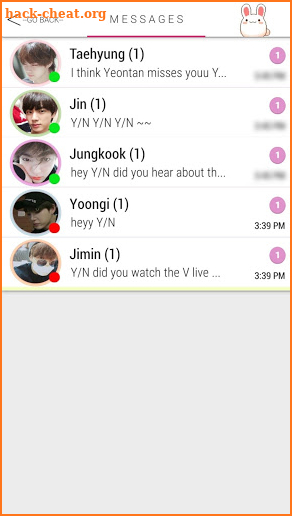 BTS Messenger 2 screenshot
