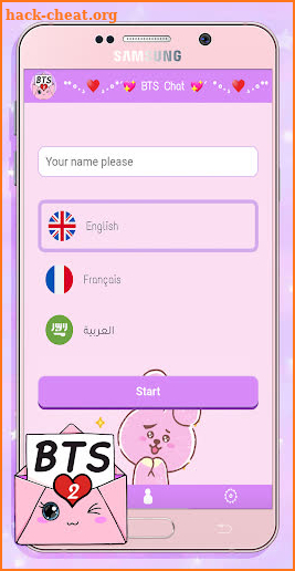 BTS Messenger! Chat Simulator 2 screenshot