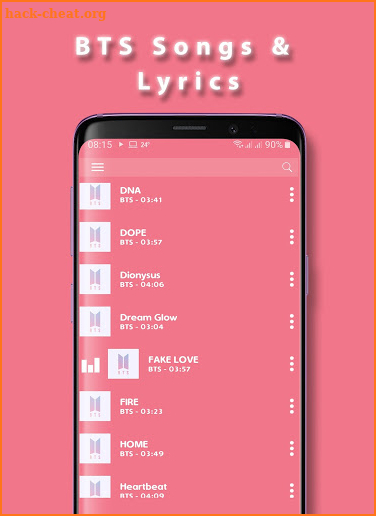 BTS Offline Songs & Lyrics screenshot