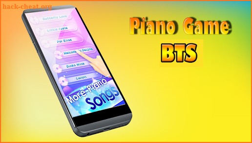 BTS Piano Game screenshot